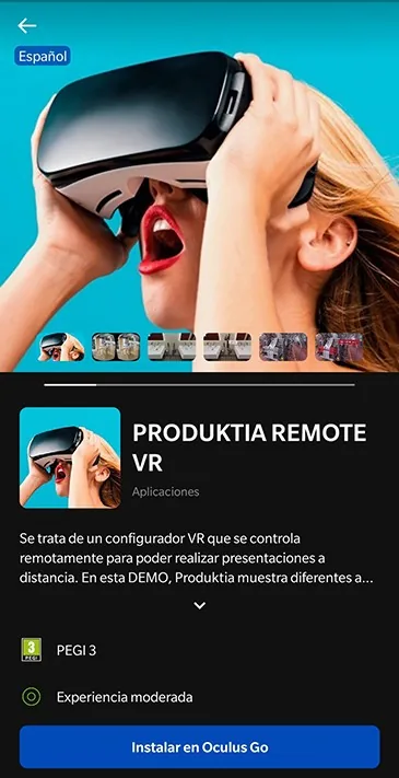Oculus en Produktia